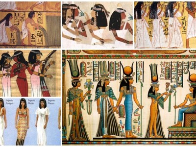 Historia de la moda Egipcia