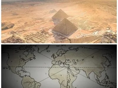 ¿La Gran Pirámide se encuentra exactamente en el centro geográfico del mundo?